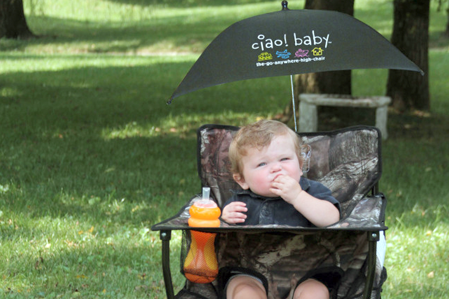 ciao! baby Clip-on Highchair Umbrella | Baby Earth